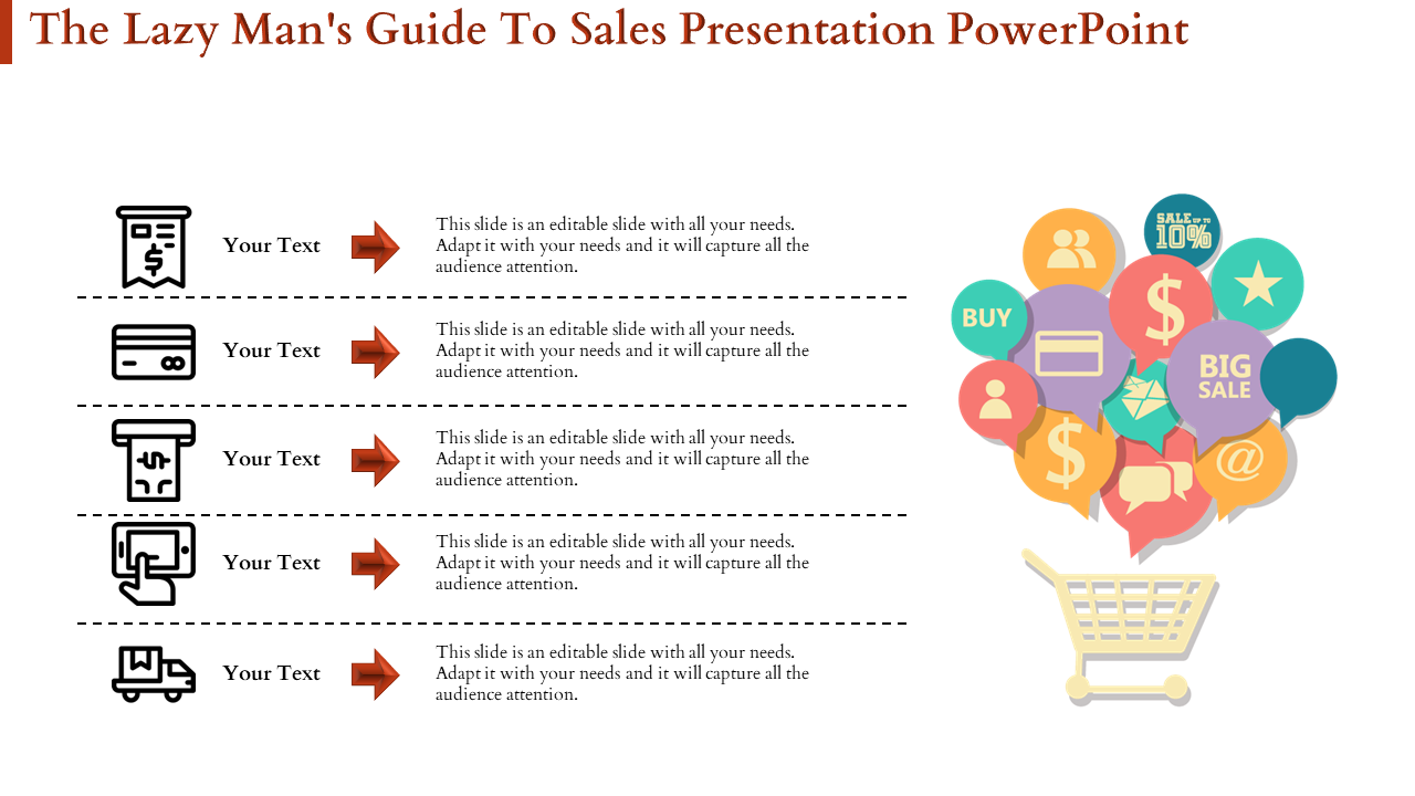 Simple Sales Presentation PPT And Google Slides Template